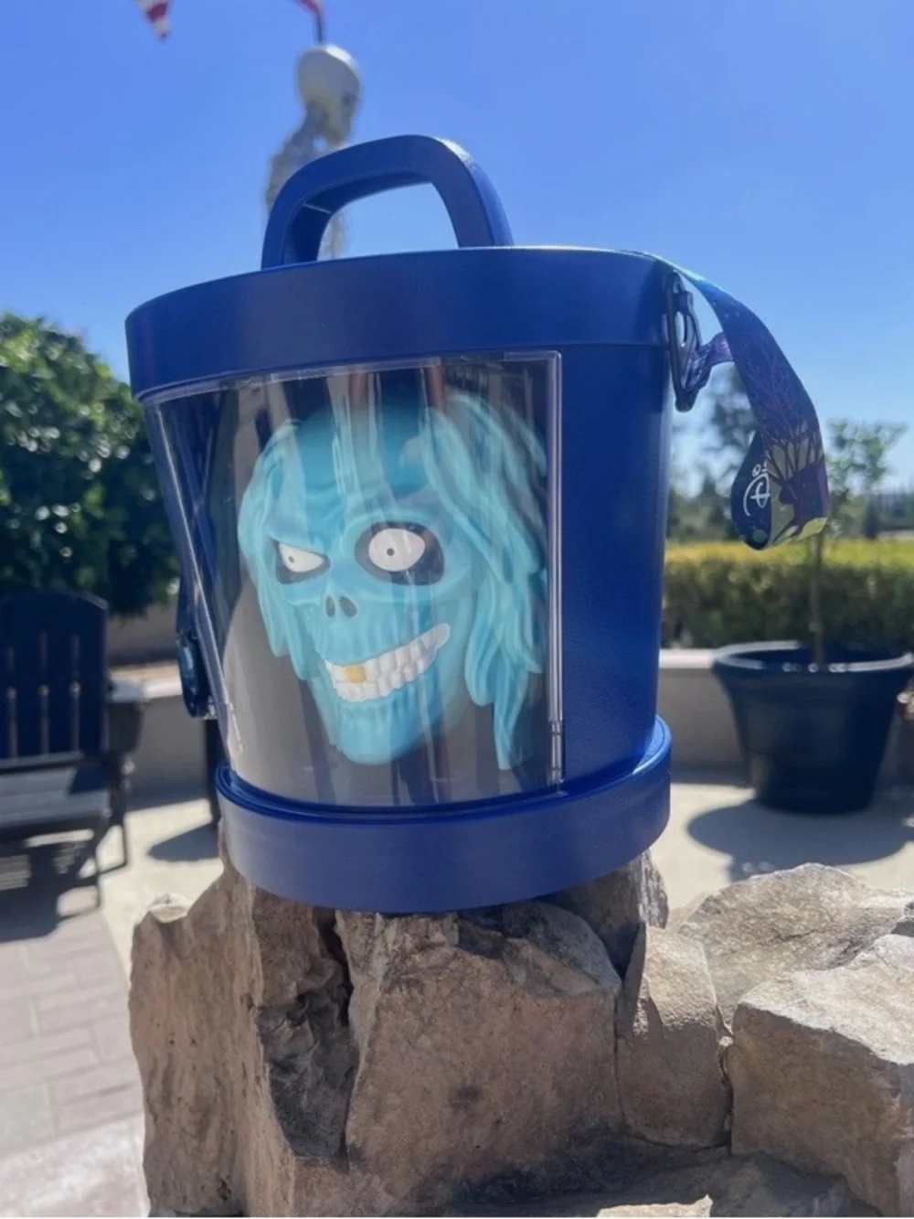 Disney Haunted Mansion Hatbox Ghost Popcorn Bucket 2026 NEW Light Up